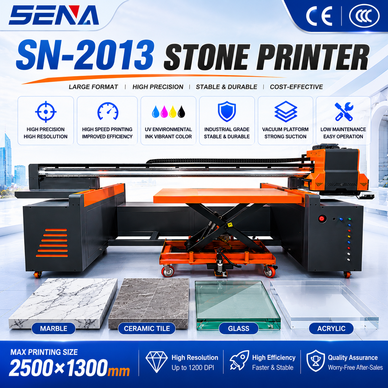 SN-2013 Stone UV Printer
