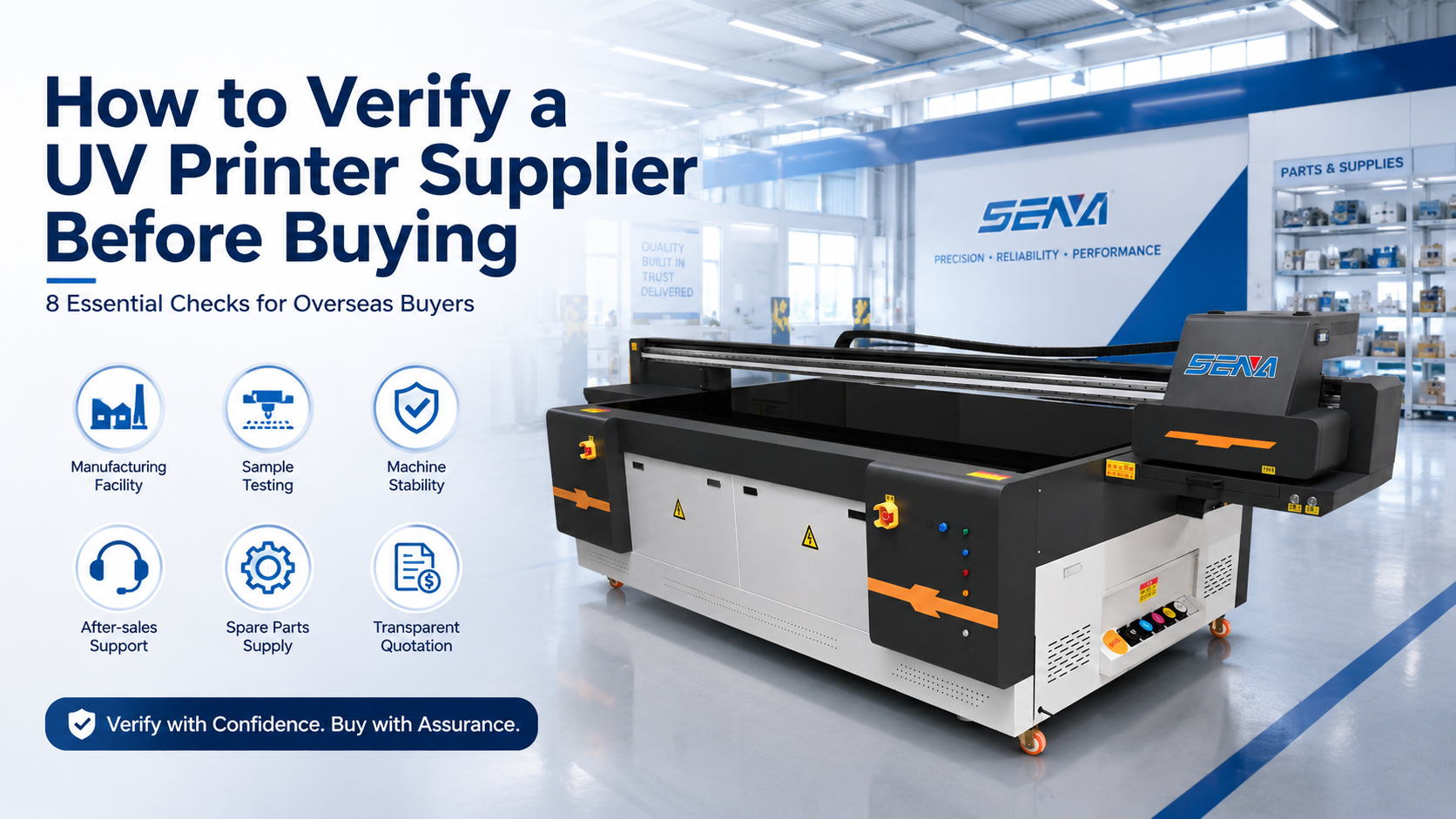 How to verify a reliable UV printer supplier before buying