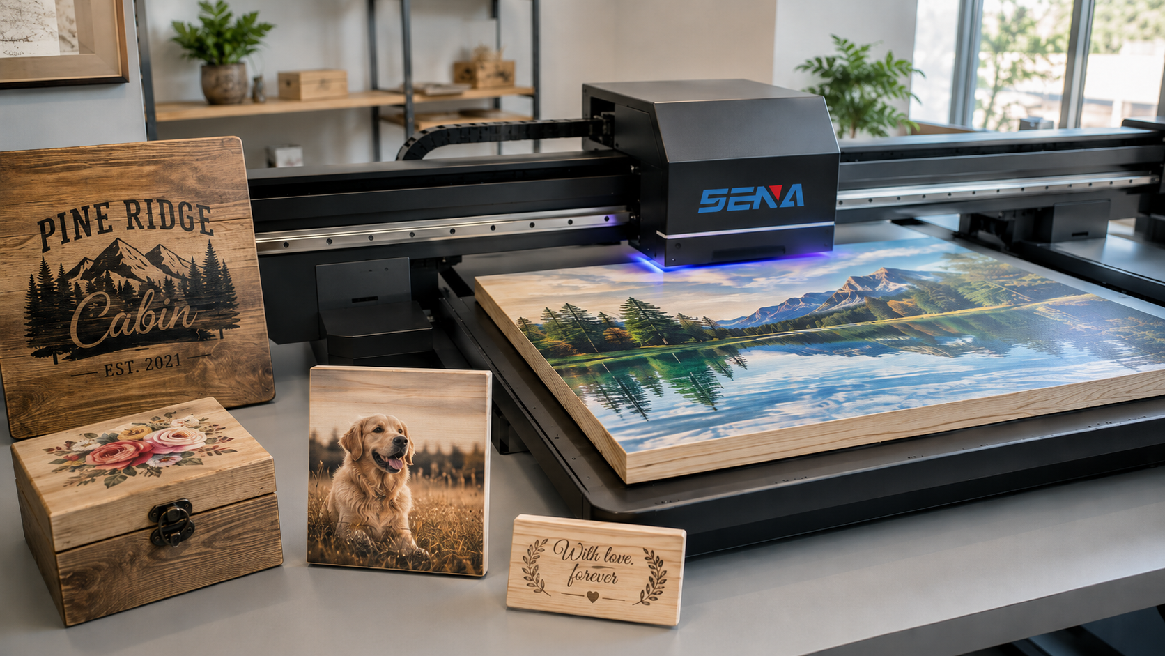 UV printing on wood applications and wood UV printer guide