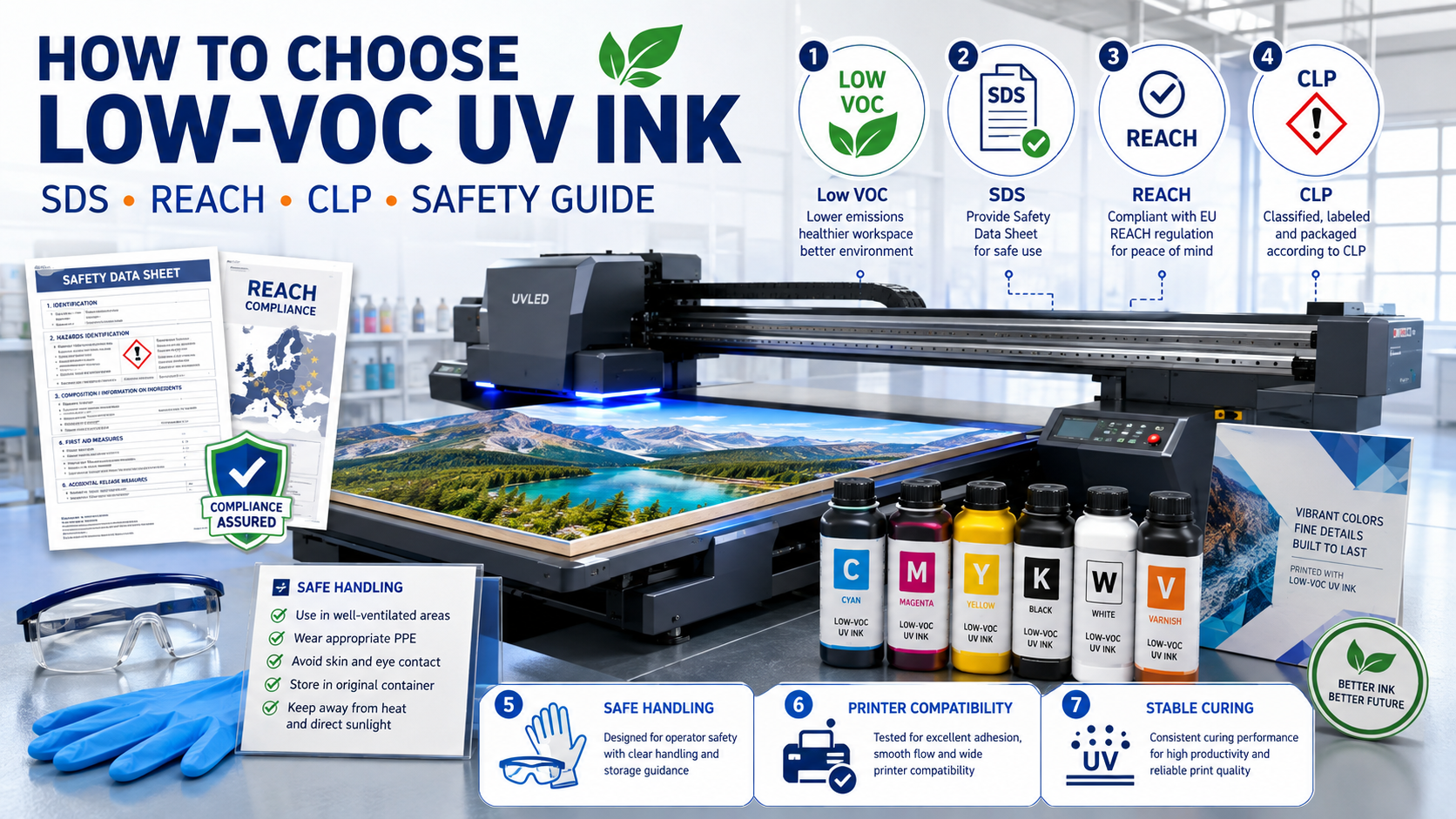 low VOC UV ink selection guide