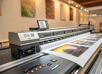 طابعة مسطحة كبيرة الحجم بالأشعة فوق البنفسجية 1