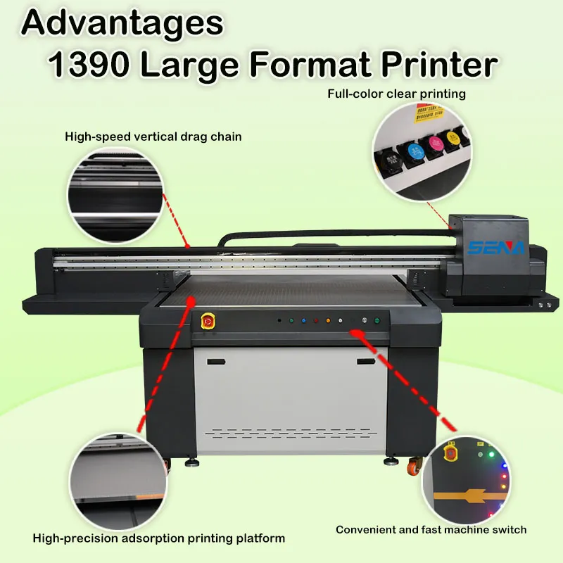 SENA-2513 UV Flatbed Printer