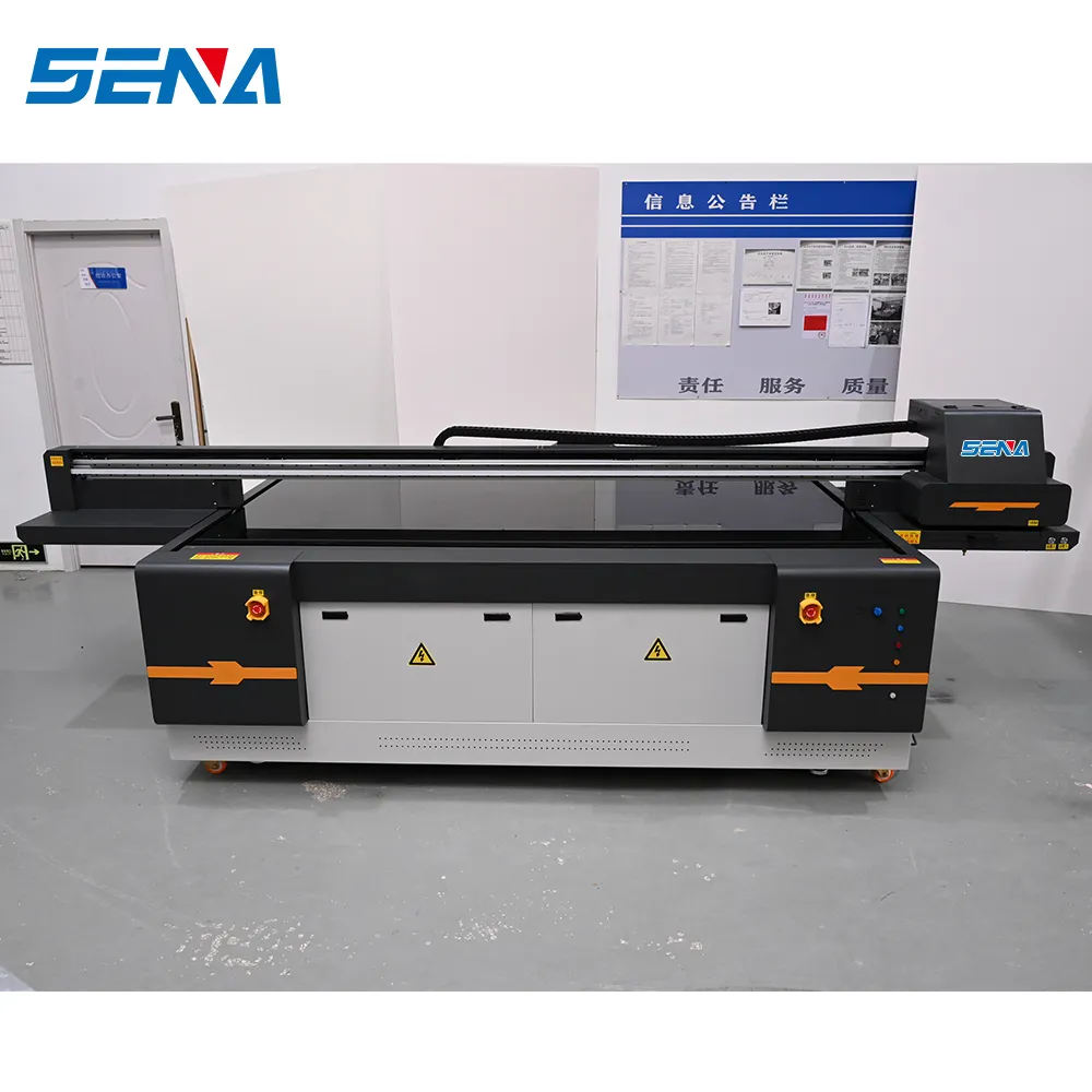 SENA UV Flatbed Printer with CCD Vision System