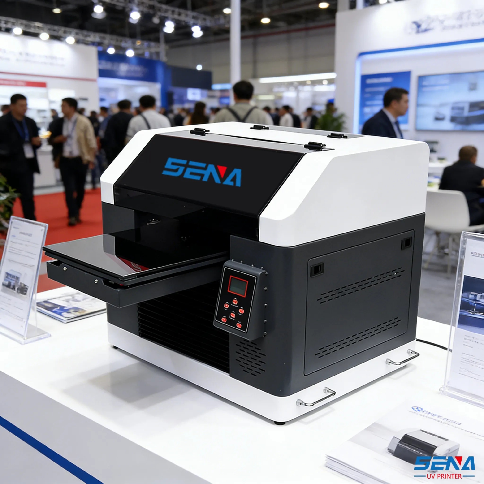 UV flatbed printer producing vibrant custom phone cases